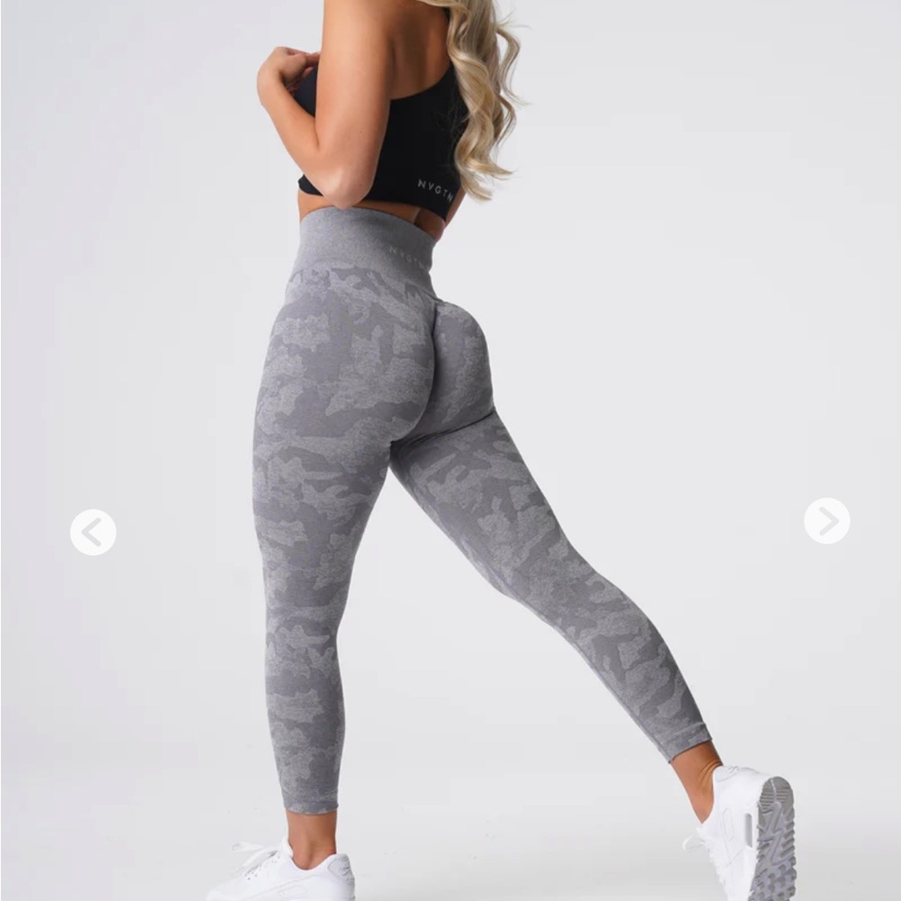 NVGTN Grey Camo Seamless Leggings